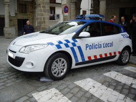 Policia local coche