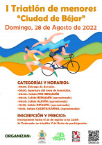 Thumbnail cartel I Triatlón de menores Ciudad de Béjar