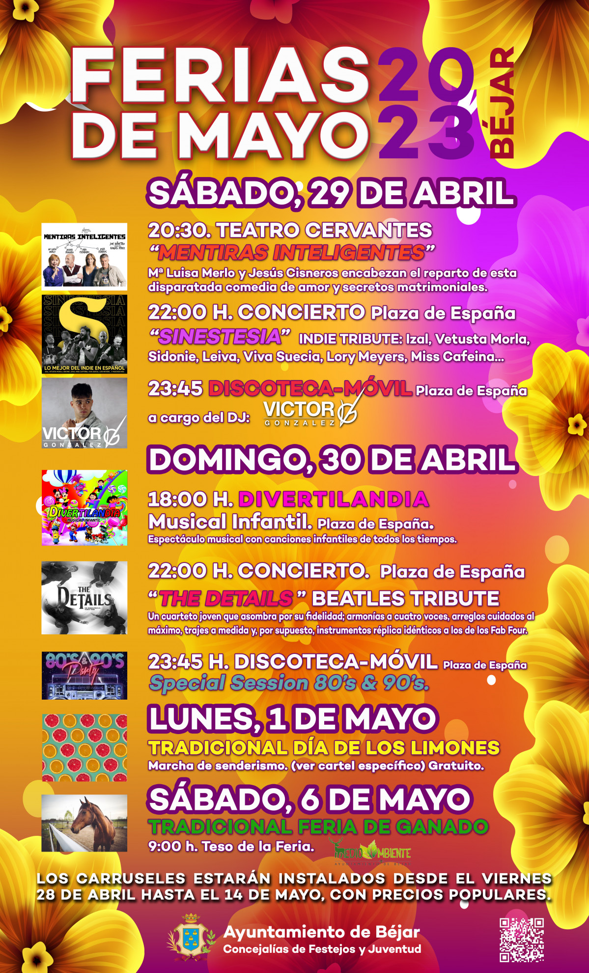 CARTEL FERIAS DE MAYO 2023