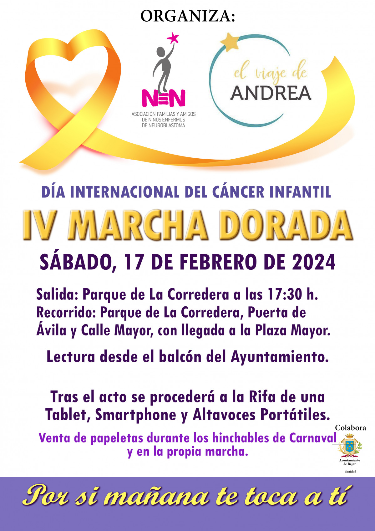 Cartel marcha dorada 2023