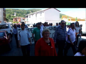 Manifestación del 1º Mayo en Béjar